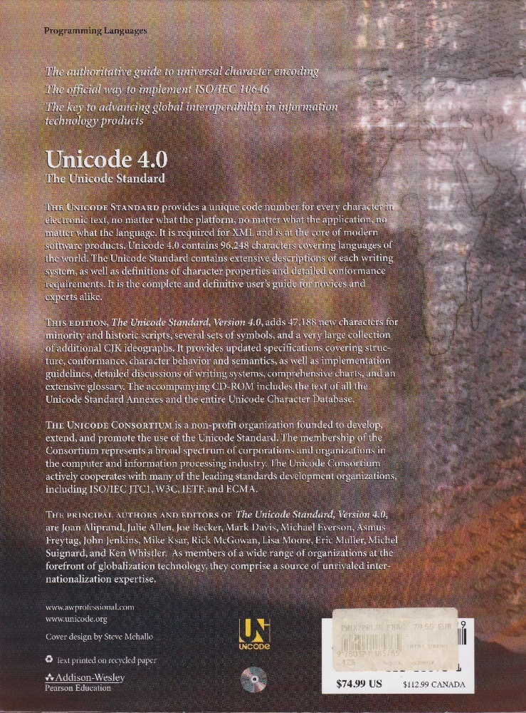 The Unicode Standard