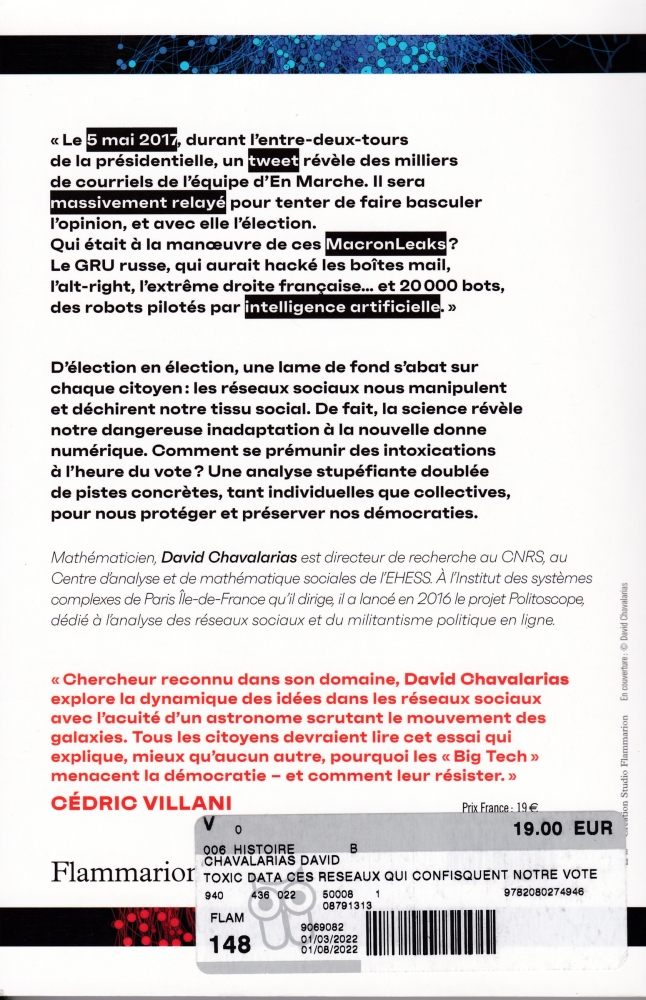Toxic Data David Chavalarias
